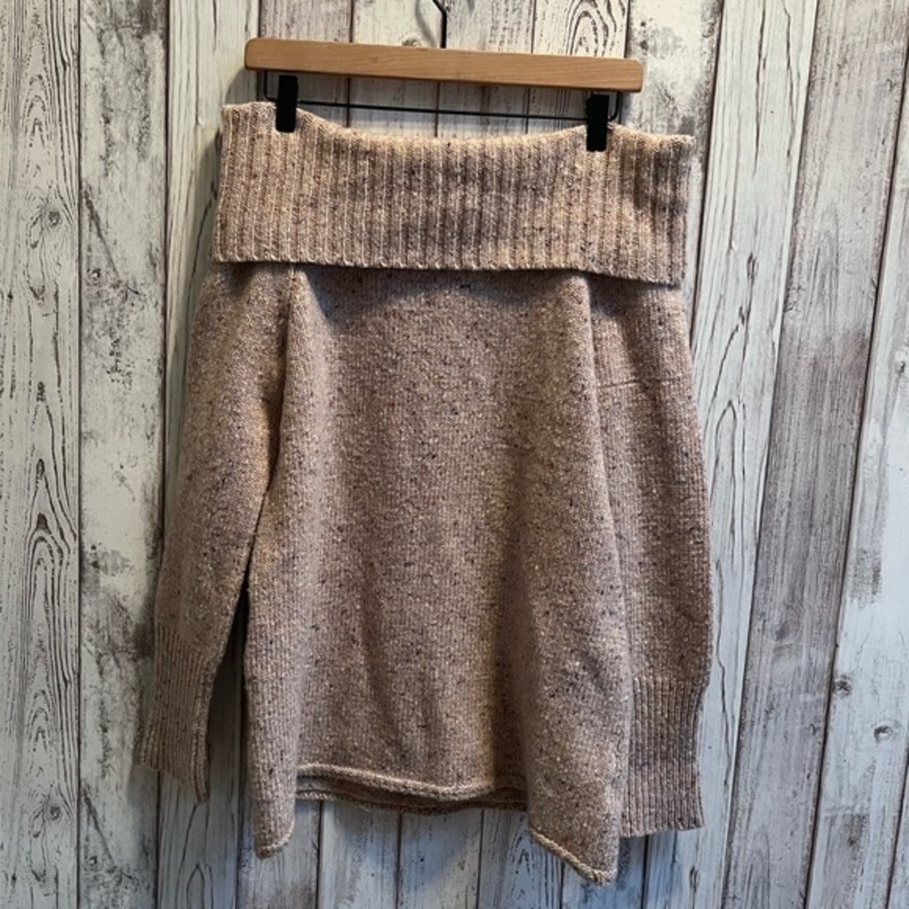 Rebecca Minkoff Cream Cowl Neck Sweater